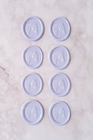 Set of 8 Horse Head Wax Seals