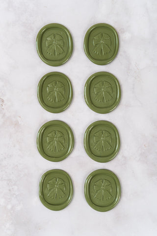 Set of 8 Rosette Wax Seals