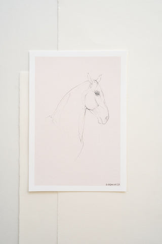 Lines Study – No. 19, Vertical Print on Paper