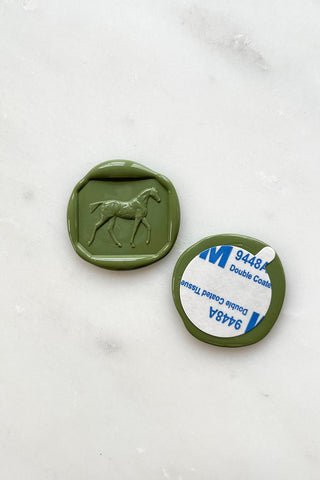 Set of 8 Walking Horse Wax Seals