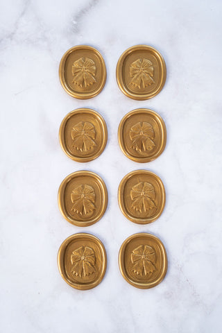 Set of 8 Rosette Wax Seals