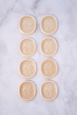 Set of 8 Rosette Wax Seals