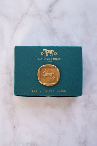 Set of 8 Celestial Horse & Stars Wax Seals