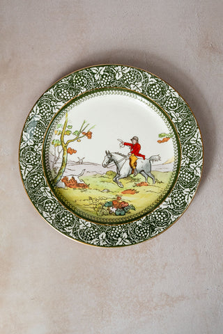 1902-1922 Royal Doulton England Morland Collection Hunt Scene Plate