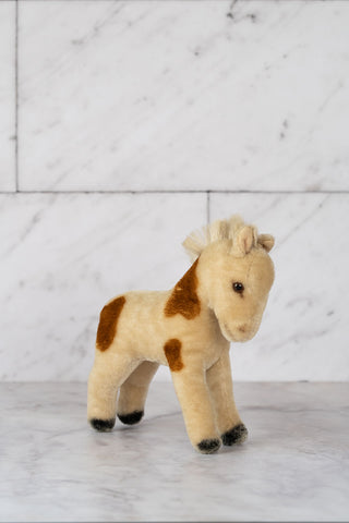 Vintage 1950-1960s Steiff Mohair Spotted Pony